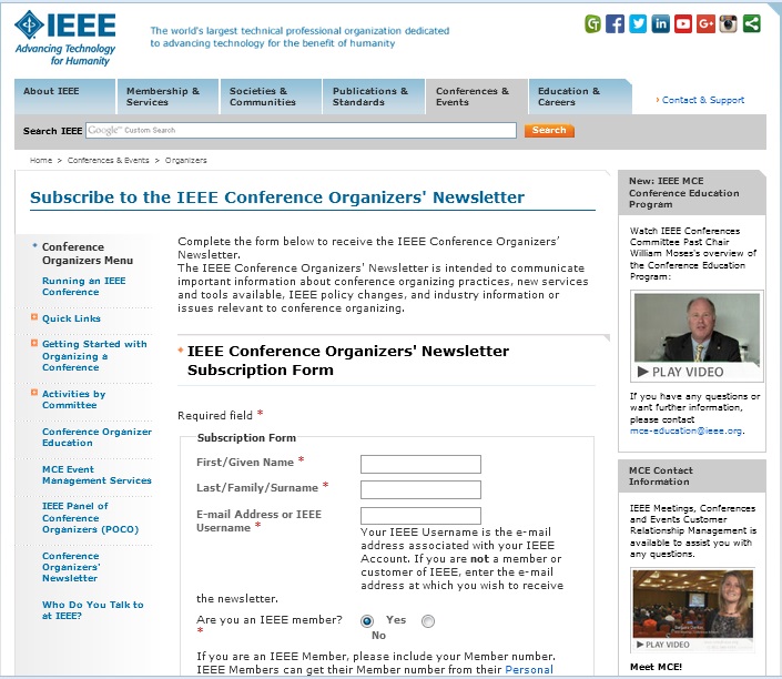 IEEE newsletter